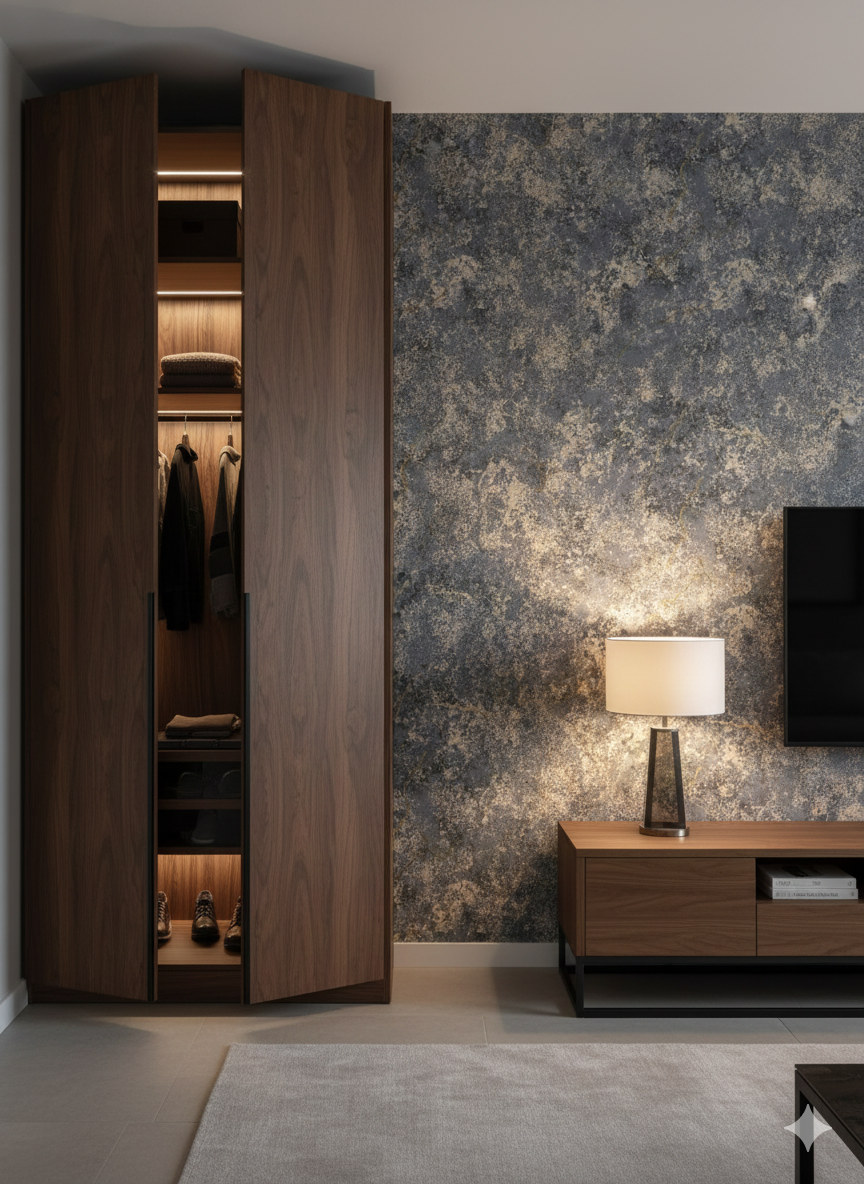 Non woven wallpaper