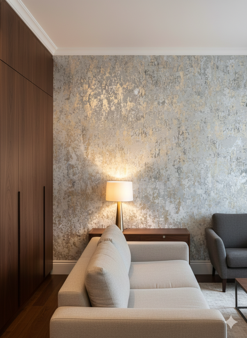 Non woven wallpaper