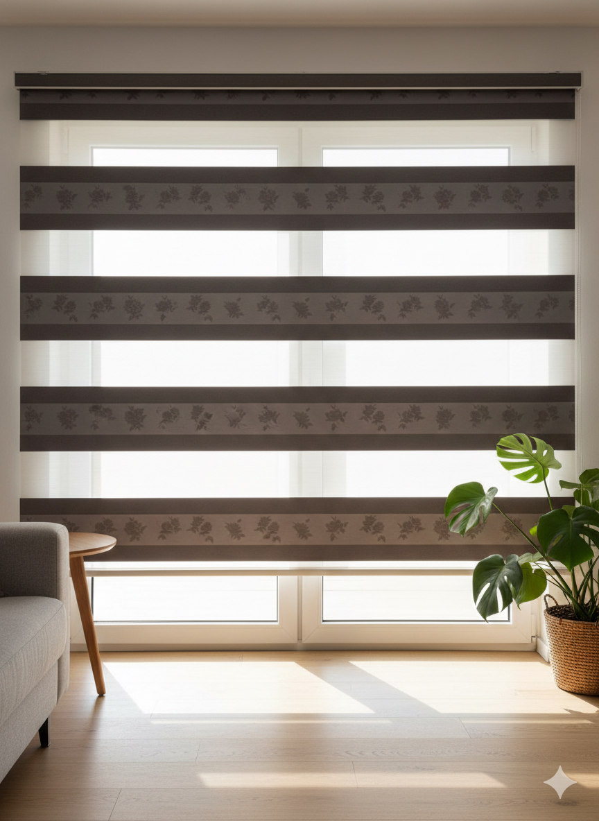 Zebra blind