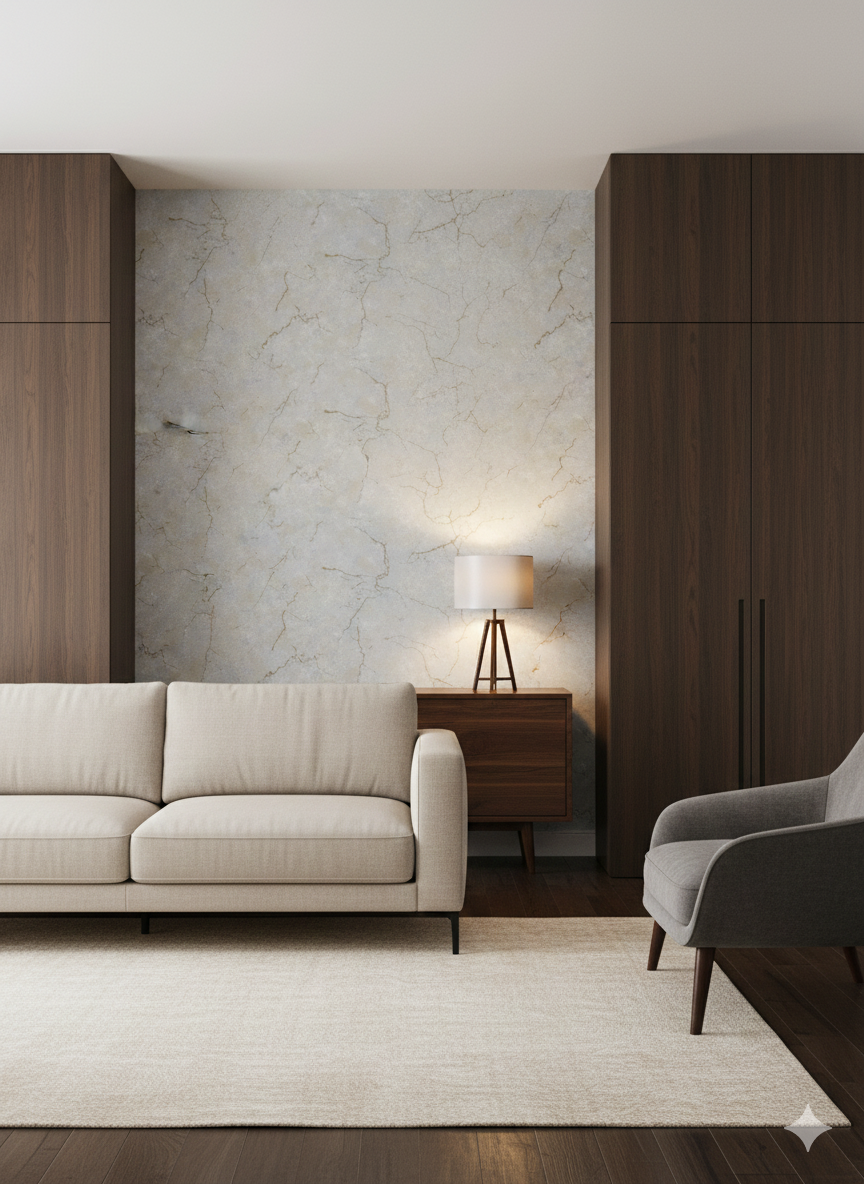 Non woven wallpaper