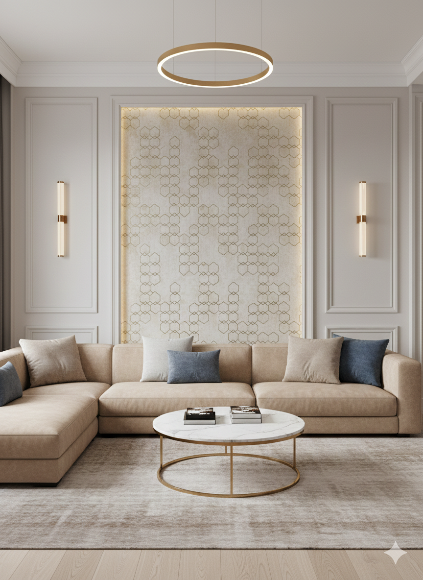 Non woven wallpaper
