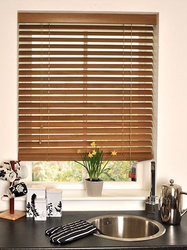 Mini Blind Printed/Wood