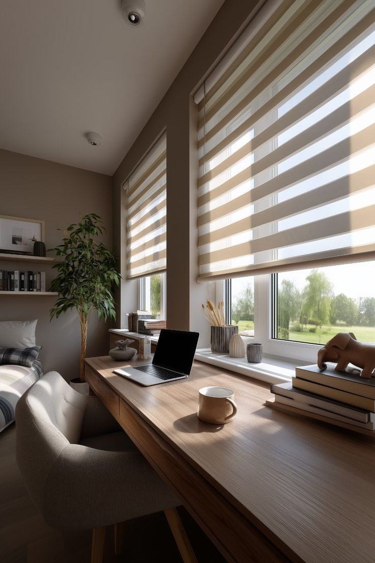 Zebra blind